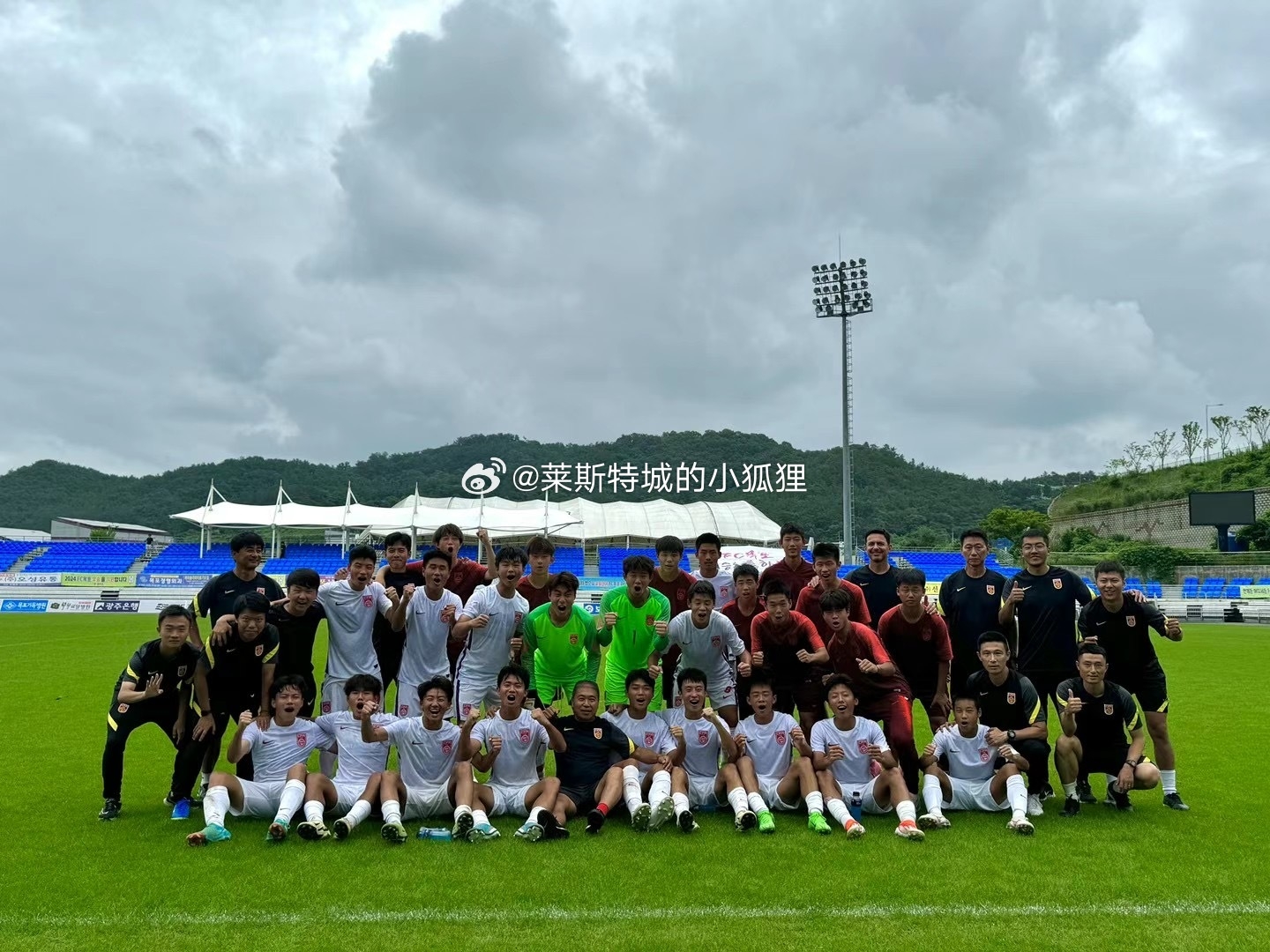 中国U15国少3-1战胜韩国木浦工业高中 结束本次韩国拉练